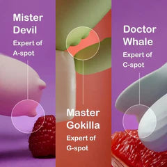 Monster pub MP2 U-Shaped Remote Egg Vibrator