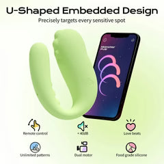 Monster pub MP2 U-Shaped Remote Egg Vibrator