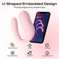 Monster pub MP2 U-Shaped Remote Egg Vibrator
